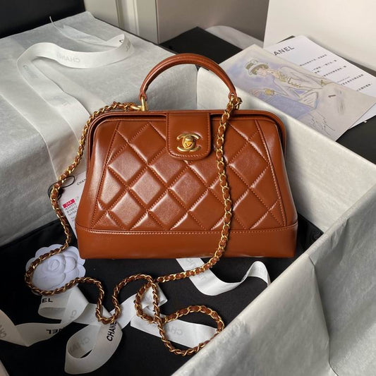 Chanel Inspired Handbags, AA+ Quality 100% Genuine Leather Classic Flap Medium Quilted Lambskin Black Gold, 18X 1 1X 5cm BL 4 Colour for chanel hand bag