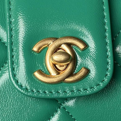 Chanel Inspired Handbags, AA+ Quality 100% Genuine Leather Classic Flap Medium Quilted Lambskin Black Gold, 16X 23.5X 8cm BL 4 Colour for chanel hand bag