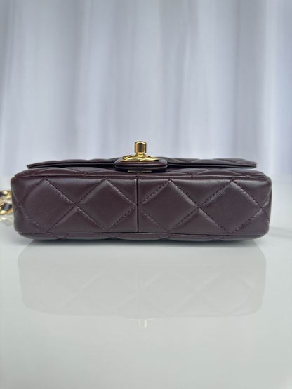 Chanel Handbags, AA+ Quality 100% Genuine Leather Classic Flap Medium Quilted Lambskin Black Gold, 18X 1 1X 5cm BL 4 Colour for chanel hand bag