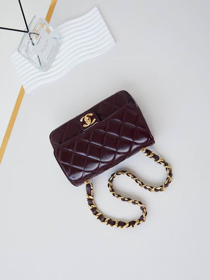Chanel Handbags, AA+ Quality 100% Genuine Leather Classic Flap Medium Quilted Lambskin Black Gold, 18X 1 1X 5cm BL 4 Colour for chanel hand bag