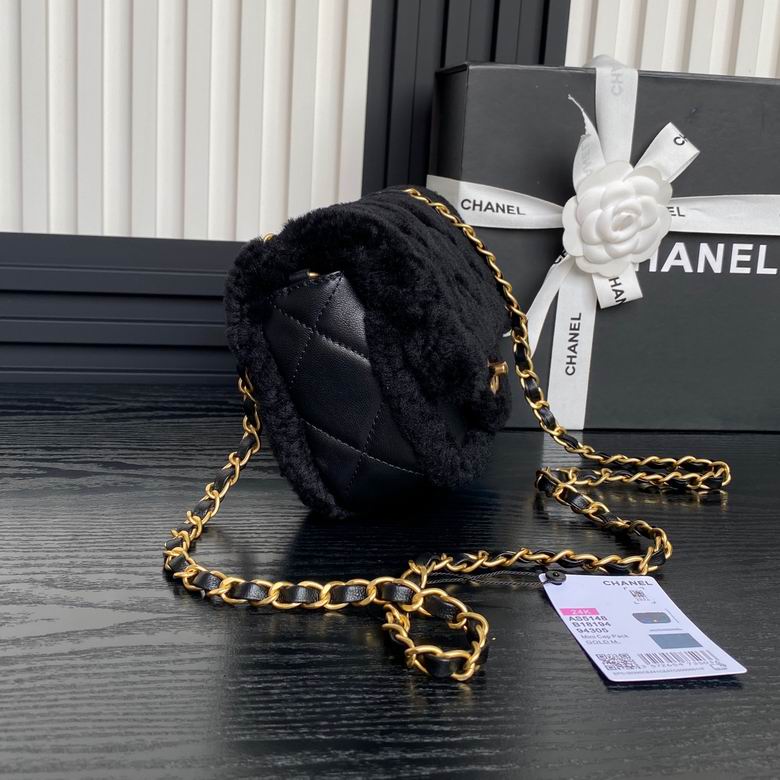 Chanel Inspired Handbags, AA+ Quality 100% Genuine Leather Classic Flap Medium Quilted Lambskin Black Gold, 18X 1 1X 5cm BL 4 Colour for chanel hand bag