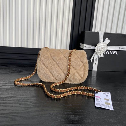 Chanel Inspired Handbags, AA+ Quality 100% Genuine Leather Classic Flap Medium Quilted Lambskin Black Gold, 18X 1 1X 5cm BL 4 Colour for chanel hand bag