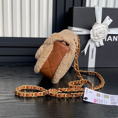 Chanel Inspired Handbags, AA+ Quality 100% Genuine Leather Classic Flap Medium Quilted Lambskin Black Gold, 18X 1 1X 5cm BL 4 Colour for chanel hand bag