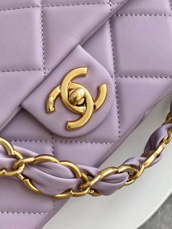 Chanel Inspired Handbags, AA+ Quality 100% Genuine Leather Classic Flap Medium Quilted Lambskin Black Gold, 18X 1 1X 5cm BL 4 Colour for chanel hand bag