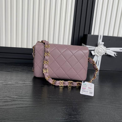 Chanel Inspired Handbags, AA+ Quality 100% Genuine Leather Classic Flap Medium Quilted Lambskin Black Gold, 18X 1 1X 5cm BL 4 Colour for chanel hand bag
