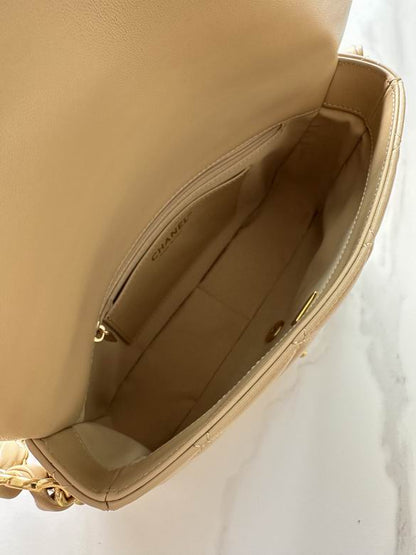 Chanel Inspired Handbags, AA+ Quality 100% Genuine Leather Classic Flap Medium Quilted Lambskin Black Gold, 18X 1 1X 5cm BL 4 Colour for chanel hand bag