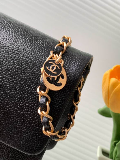 Chanel Inspired Handbags, AA+ Quality 100% Genuine Leather Classic Flap Medium Quilted Lambskin Black Gold, 18X 1 1X 5cm BL 4 Colour for chanel hand bag