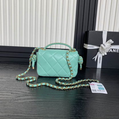 Chanel Inspired Handbags, AA+ Quality 100% Genuine Leather Classic Flap Medium Quilted Lambskin Black Gold, 25X 14X 9cm BL 3 Colour for chanel hand bag