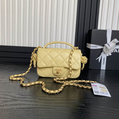 Chanel Inspired Handbags, AA+ Quality 100% Genuine Leather Classic Flap Medium Quilted Lambskin Black Gold, 25X 14X 9cm BL 3 Colour for chanel hand bag