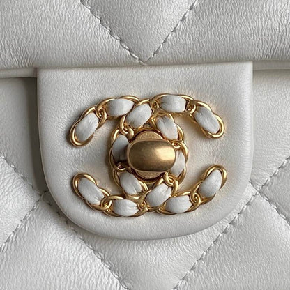 Chanel Inspired Handbags, AA+ Quality 100% Genuine Leather Classic Flap Medium Quilted Lambskin Black Gold, 25X 14X 9cm BL 3 Colour for chanel hand bag