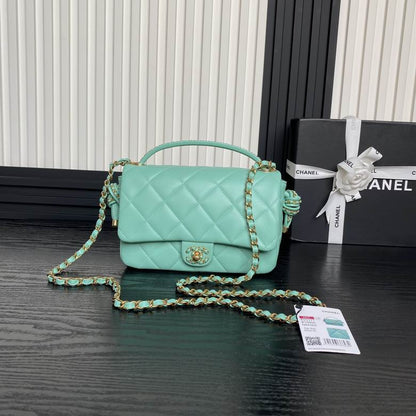 Chanel Inspired Handbags, AA+ Quality 100% Genuine Leather Classic Flap Medium Quilted Lambskin Black Gold, 25X 14X 9cm BL 3 Colour for chanel hand bag