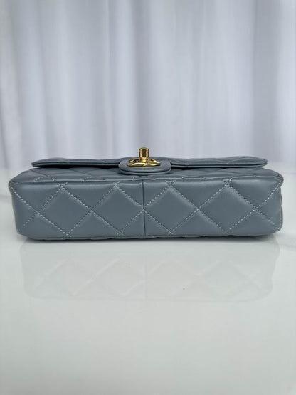Chanel Handbags, AA+ Quality 100% Genuine Leather Classic Flap Medium Quilted Lambskin Black Gold, 18X 1 1X 5cm BL 4 Colour for chanel hand bag
