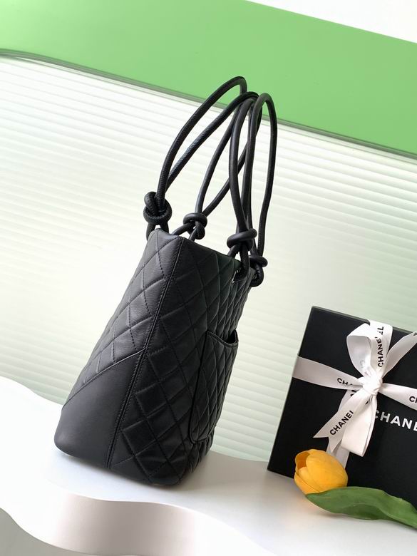 Chanel Inspired Handbags, AA+ Quality 100% Genuine Leather Classic Flap Medium Quilted Lambskin Black Gold, 18X 1 1X 5cm BL 4 Colour for chanel hand bag