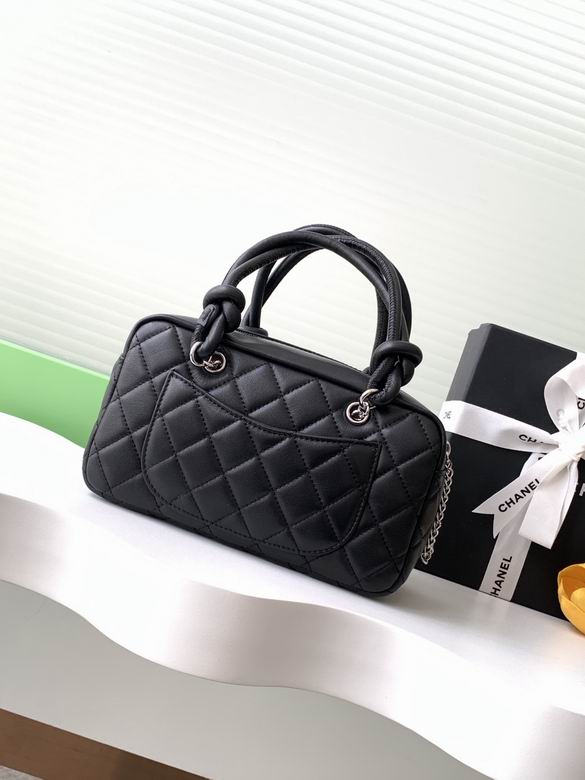Chanel Inspired Handbags, AA+ Quality 100% Genuine Leather Classic Flap Medium Quilted Lambskin Black Gold, 18X 1 1X 5cm BL 4 Colour for chanel hand bag