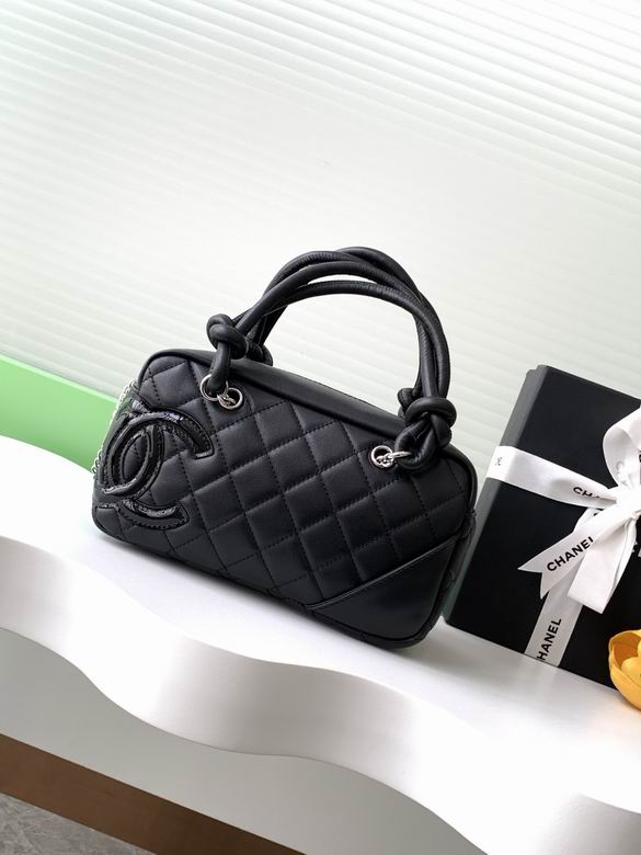Chanel Inspired Handbags, AA+ Quality 100% Genuine Leather Classic Flap Medium Quilted Lambskin Black Gold, 18X 1 1X 5cm BL 4 Colour for chanel hand bag