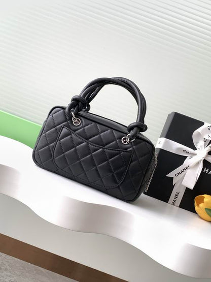 Chanel Inspired Handbags, AA+ Quality 100% Genuine Leather Classic Flap Medium Quilted Lambskin Black Gold, 18X 1 1X 5cm BL 4 Colour for chanel hand bag
