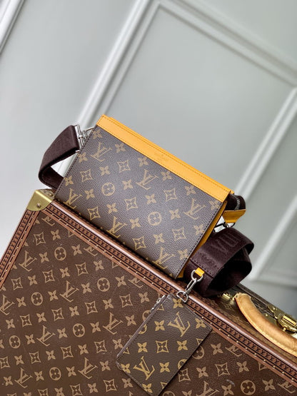 Louis vuitton Inspired Handbags, AA+ Quality 100% Genuine Leather Classic Flap Medium Quilted Lambskin Black Gold, 18X 1 1X 5cm BL 4 Colour