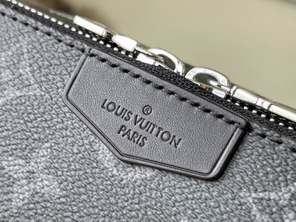 Louis vuitton Inspired Handbags, AA+ Quality 100% Genuine Leather Classic Flap Medium Quilted Lambskin Black Gold, 18X 1 1X 5cm BL 4 Colour