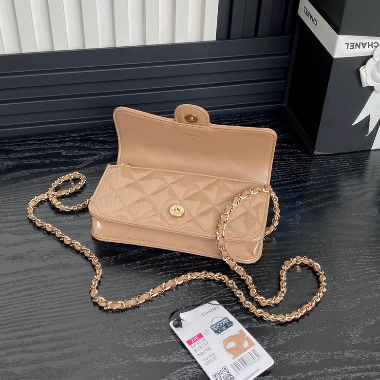 Chanel Inspired Handbags, AA+ Quality 100% Genuine Leather Classic Flap Medium Quilted Lambskin Black Gold, 18X 1 1X 5cm BL 4 Colour for chanel hand bag