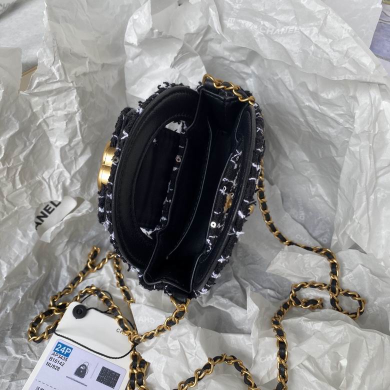 Chanel Inspired Handbags, AA+ Quality 100% Genuine Leather Classic Flap Medium Quilted Lambskin Black Gold, 12cm BL 1 Colour for chanel hand bag