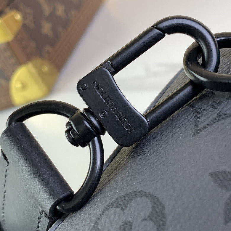 Louis vuitton Inspired Handbags, AA+ Quality 100% Genuine Leather Classic Flap Medium Quilted Lambskin Black Gold, 18X 1 1X 5cm BL 4 Colour