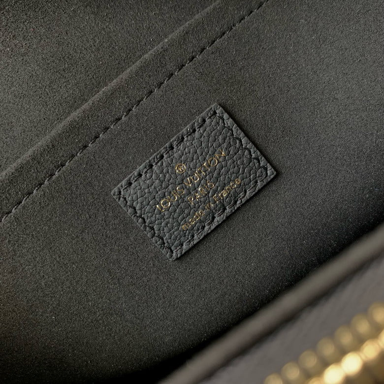 louis vuitton Inspired Handbags, AA+ Quality 100% Genuine Leather Classic Flap Medium Quilted Lambskin Black Gold, 18X 1 1X 5cm BL 4 Colour