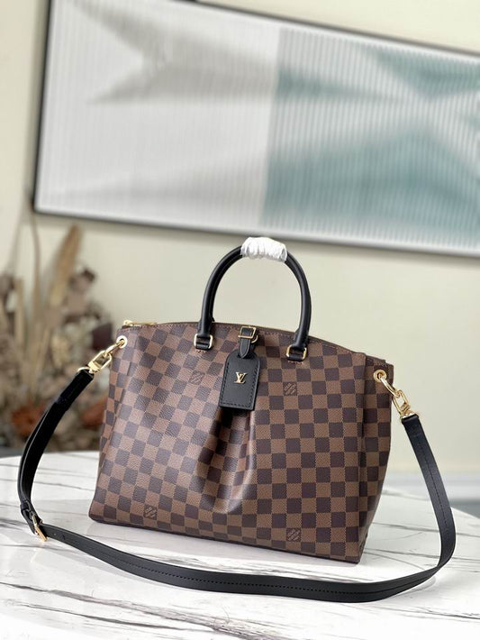 louis vuitton Inspired Handbags, AA+ Quality 100% Genuine Leather Classic Flap Medium Quilted Lambskin Black Gold, 18X 1 1X 5cm BL 4 Colour