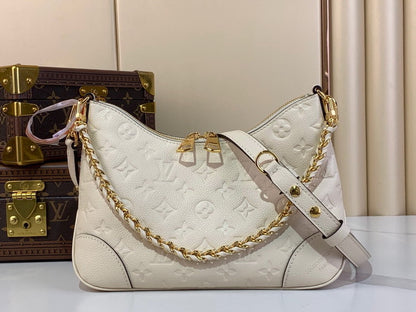 Inspired Handbags, AA+ Quality 100% Genuine Leather Classic Flap Medium Quilted Lambskin Black Gold, 18X 1 1X 5cm BL 4 Colour
