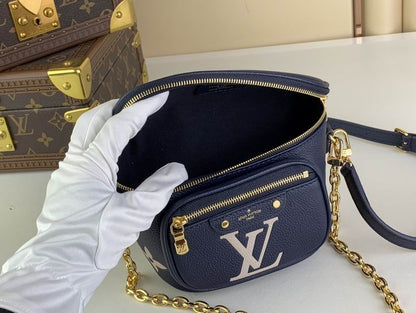 Louis vuitton Inspired Handbags, AA+ Quality 100% Genuine Leather Classic Flap Medium Quilted Lambskin Black Gold, 18X 1 1X 5cm BL 4 Colour