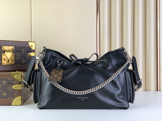 Inspired Handbags, AA+ Quality 100% Genuine Leather Classic Flap Medium Quilted Lambskin Black Gold, 18X 1 1X 5cm BL 4 Colour