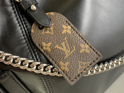Inspired Handbags, AA+ Quality 100% Genuine Leather Classic Flap Medium Quilted Lambskin Black Gold, 18X 1 1X 5cm BL 4 Colour