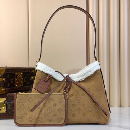 Inspired Handbags, AA+ Quality 100% Genuine Leather Classic Flap Medium Quilted Lambskin Black Gold, 18X 1 1X 5cm BL 4 Colour