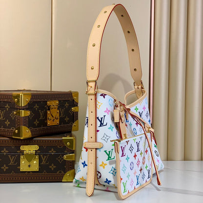 louis vuitton Inspired Handbags, AA+ Quality 100% Genuine Leather Classic Flap Medium Quilted Lambskin Black Gold, 18X 1 1X 5cm BL 4 Colour