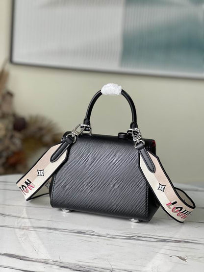 Inspired Handbags, AA+ Quality 100% Genuine Leather Classic Flap Medium Quilted Lambskin Black Gold, 18X 1 1X 5cm BL 4 Colour