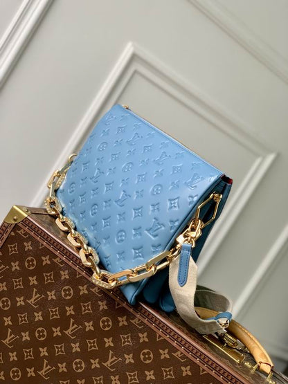 Inspired Handbags, AA+ Quality 100% Genuine Leather Classic Flap Medium Quilted Lambskin Black Gold, 18X 1 1X 5cm BL 4 Colour