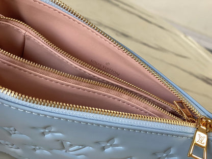 Inspired Handbags, AA+ Quality 100% Genuine Leather Classic Flap Medium Quilted Lambskin Black Gold, 18X 1 1X 5cm BL 4 Colour