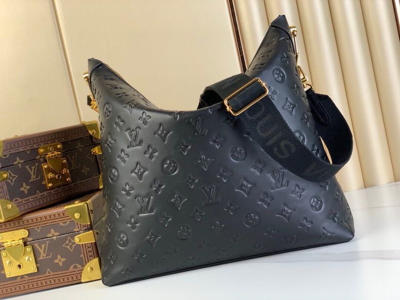 Inspired Handbags, AA+ Quality 100% Genuine Leather Classic Flap Medium Quilted Lambskin Black Gold, 18X 1 1X 5cm BL 4 Colour