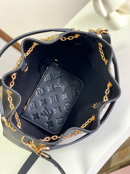 Inspired Handbags, AA+ Quality 100% Genuine Leather Classic Flap Medium Quilted Lambskin Black Gold, 18X 1 1X 5cm BL 4 Colour