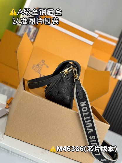 Inspired Handbags, AA+ Quality 100% Genuine Leather Classic Flap Medium Quilted Lambskin Black Gold, 18X 1 1X 5cm BL 4 Colour