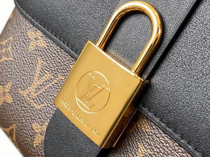Louis Vuitton Handbags, AA+ Quality 100% Genuine Leather Classic Flap Medium Quilted Lambskin Black Gold, 18X 1 1X 5cm BL 4 Colour