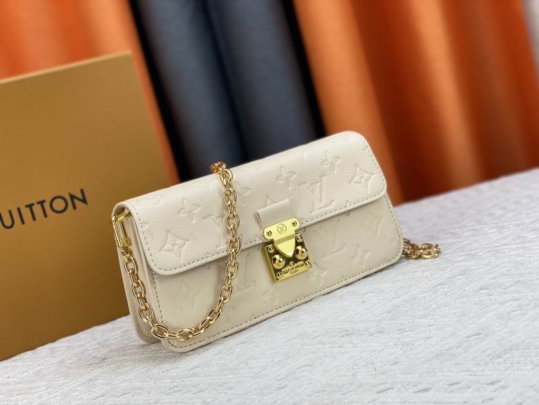 Louis Vuitton Handbags, AA+ Quality 100% Genuine Leather Classic Flap Medium Quilted Lambskin Black Gold, 18X 1 1X 5cm BL 4 Colour