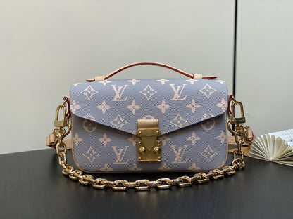 Louis Vuitton Handbags, AA+ Quality 100% Genuine Leather Classic Flap Medium Quilted Lambskin Black Gold, 18X 1 1X 5cm BL 4 Colour