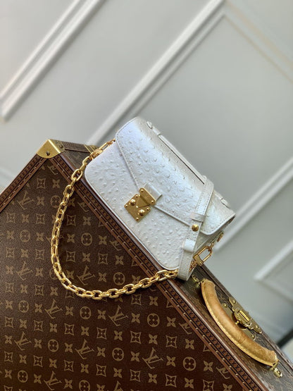 Louis Vuitton Handbags, AA+ Quality 100% Genuine Leather Classic Flap Medium Quilted Lambskin Black Gold, 18X 1 1X 5cm BL 4 Colour