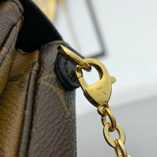 Louis Vuitton Handbags, AA+ Quality 100% Genuine Leather Classic Flap Medium Quilted Lambskin Black Gold, 18X 1 1X 5cm BL 4 Colour