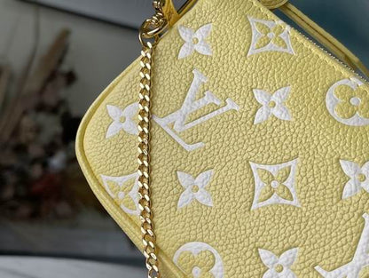 Louis Vuitton Handbags, AA+ Quality 100% Genuine Leather Classic Flap Medium Quilted Lambskin Black Gold, 18X 1 1X 5cm BL 4 Colour