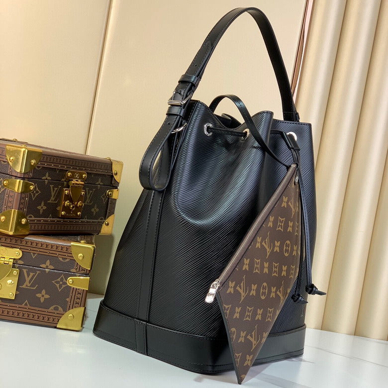 Louis Vuitton Inspired Handbags, AA+ Quality 100% Genuine Leather Classic Flap Medium Quilted Lambskin Black Gold, 18X 1 1X 5cm BL 4 Colour