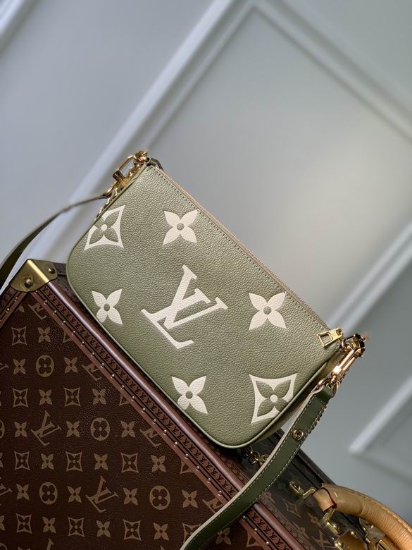 Louis Vuitton Handbags, AA+ Quality 100% Genuine Leather Classic Flap Medium Quilted Lambskin Black Gold, 18X 1 1X 5cm BL 4 Colour