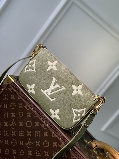 Louis Vuitton Handbags, AA+ Quality 100% Genuine Leather Classic Flap Medium Quilted Lambskin Black Gold, 18X 1 1X 5cm BL 4 Colour