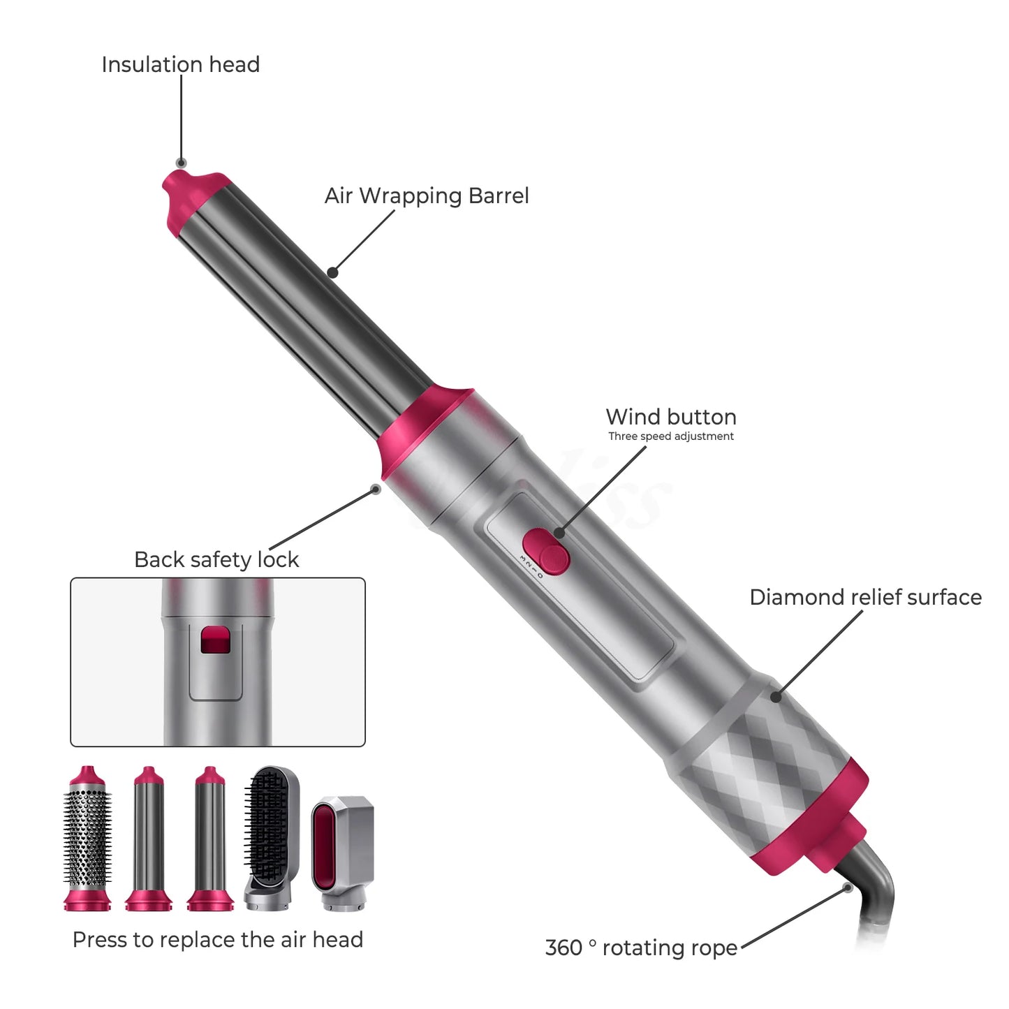 5 In 1 Air Hair Styler