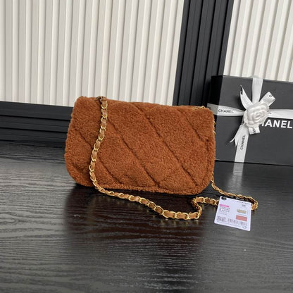 Chanel Inspired Handbags, AA+ Quality 100% Genuine Leather Classic Flap Medium Quilted Lambskin Black Gold, 18X 1 1X 5cm BL 4 Colour for chanel hand bag